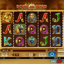 Tsars Casino - Book of Dead slot játék Play'n GO